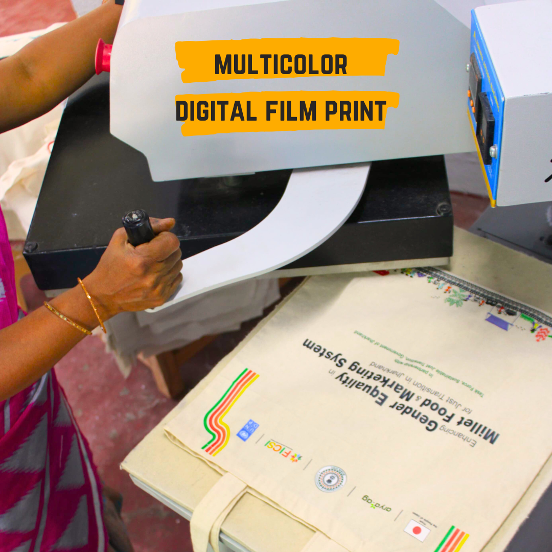 DTF Multicolor digital print