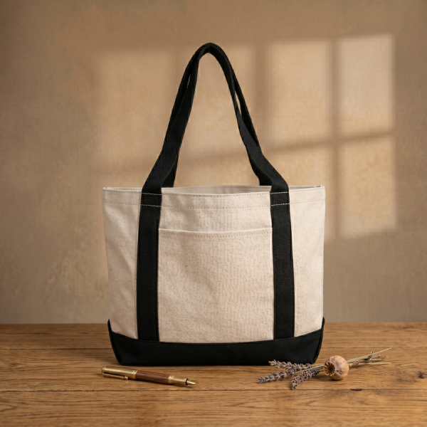 Boat Tote Bag Medium (Cotton Canvas)
