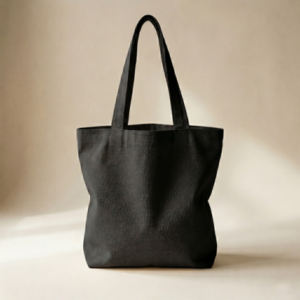 Premium Canvas Tote Bag Black